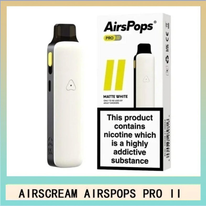 Airscream Airspops Pro II Airscream Airspops Pro II 氣泡2代可調瓦電子煙主機空倉煙彈官網