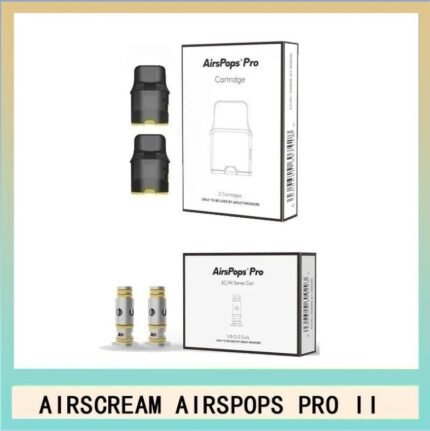 AIRSCREAM AIRSPOPS PRO II氣泡2代煙彈空倉霧化芯成品芯