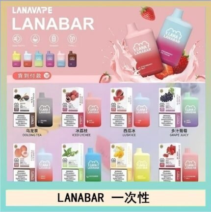 LANA BAR可充电一次性電子煙霧化5000口(3.0%)
